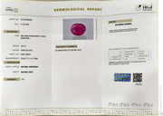 4.07/CT Natural Old Burma Ruby with IIGJ Govt. Lab Certificate-15737S204520